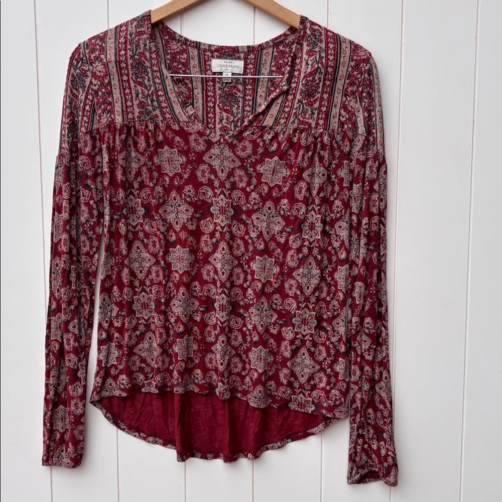 90s Lucky Brand Blouse! Size small